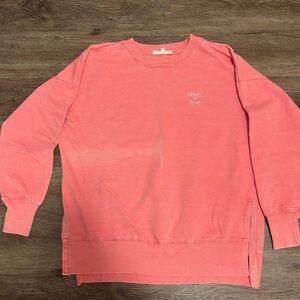 pink “crazy in love” crewneck sweatshirt